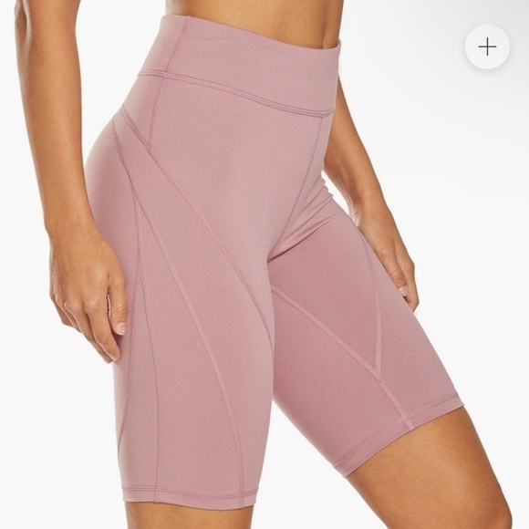 𝅺free PEOPLE MOVEMENT Hi Rise Biker Baby Short Raspberry - Picture 6 of 11